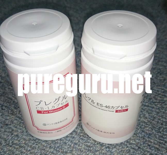 プレグルCB-1とプレグルes-46が並んだ画像