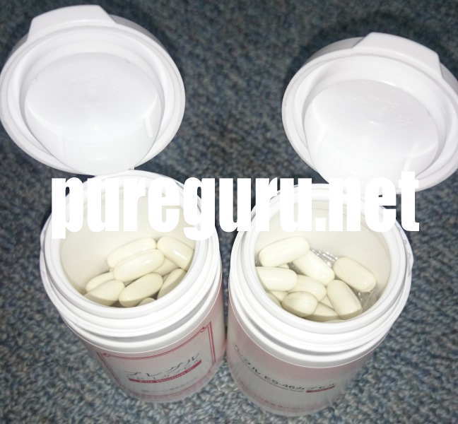 プレグルCB-1とプレグルes-46のカプセルを比較した画像